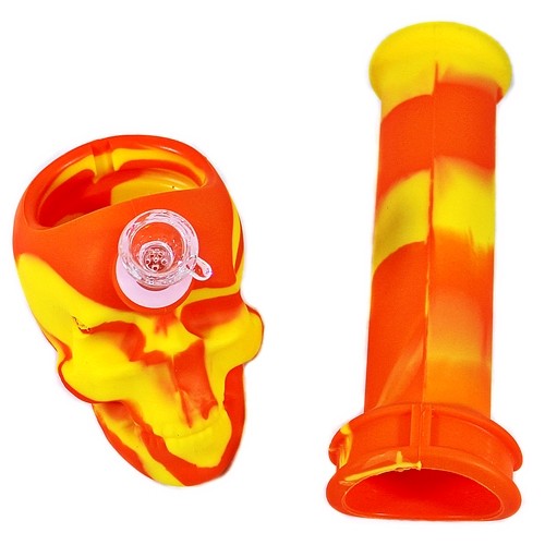Skull Silicone Waterpipe