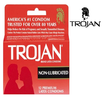 TROJAN NON-LUBRICATED