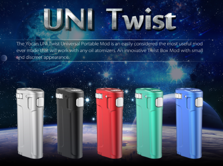 YOCAN UNI TWIST UNIVERSAL PORTABLE BOX MOD