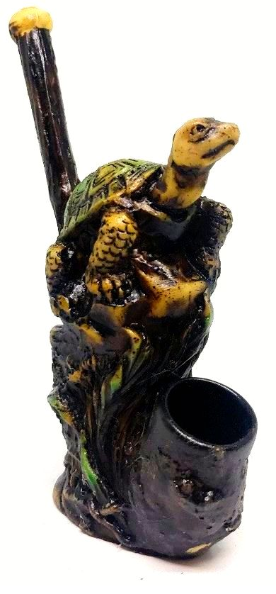 Resin Pipe Turtle