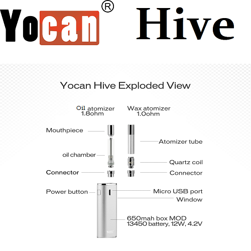 Yocan Hive Vaporizer *Rasta Edition*