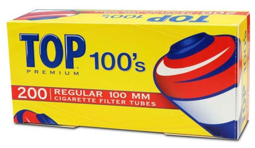 Top Tubes 100s Regular (5 Sleeves of 200ct)