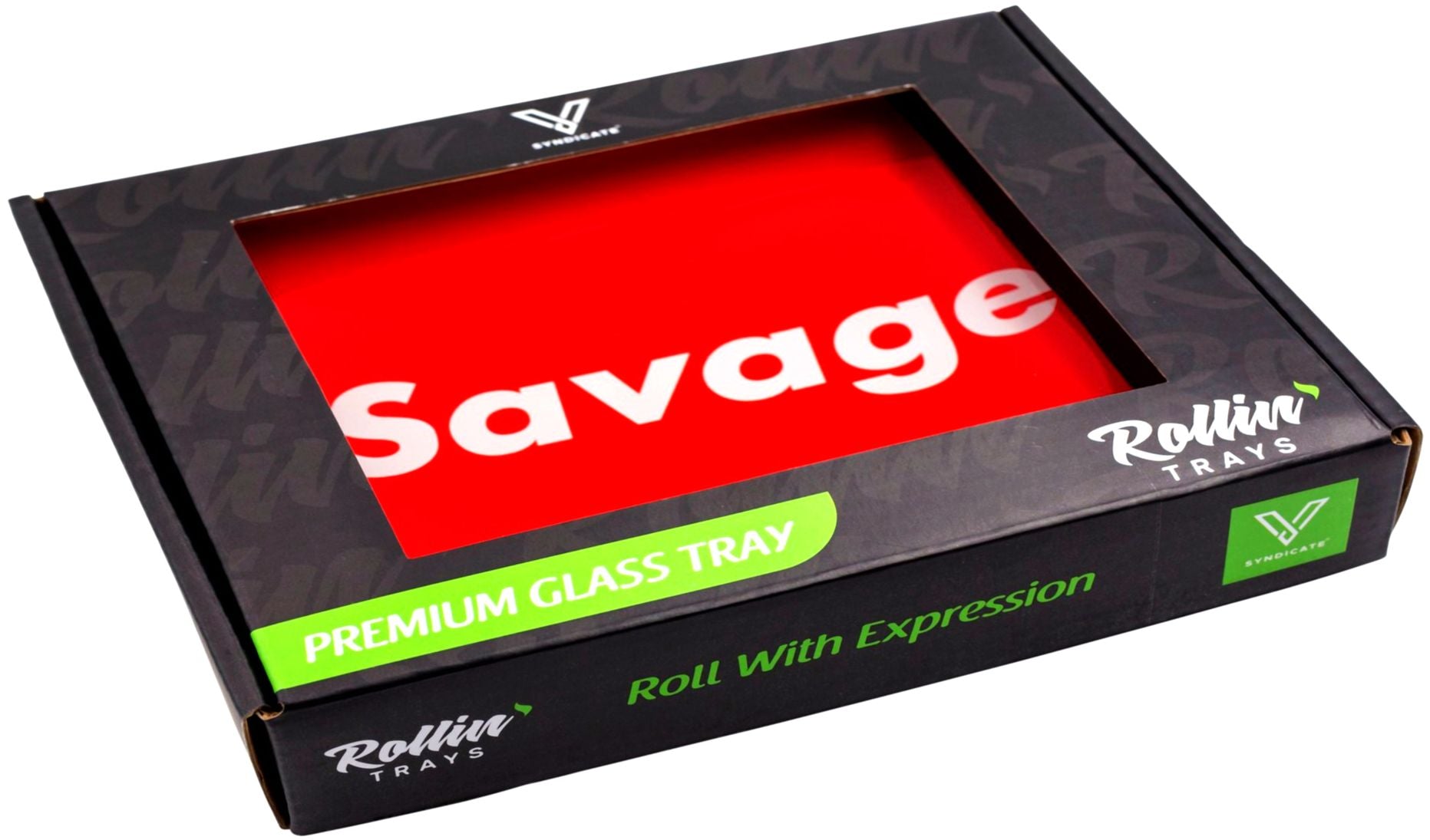 V. Syndicate Savage Glass Tray