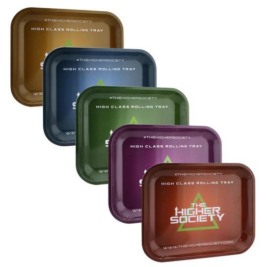 The Higher Society Metal Rolling Tray - Large