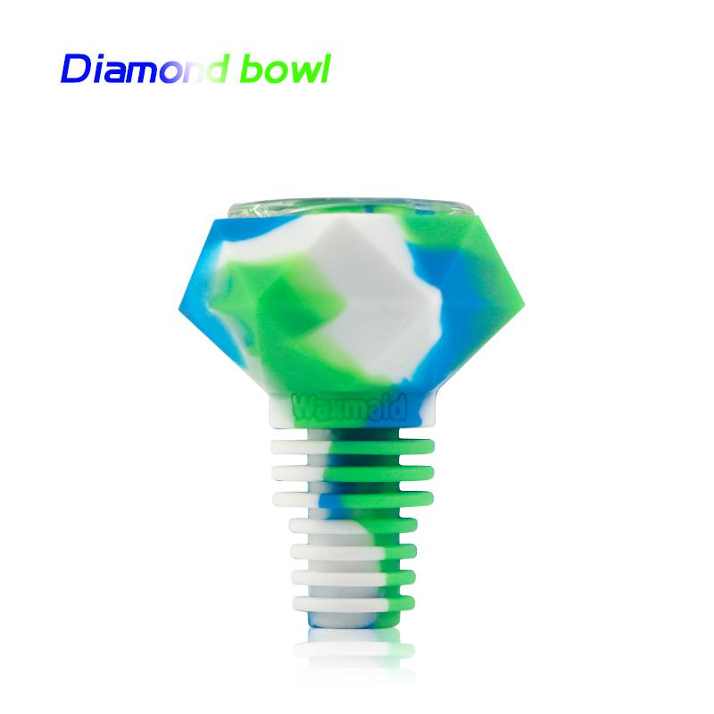 Waxmaid Diamond (Silicone + Glass) Bowl