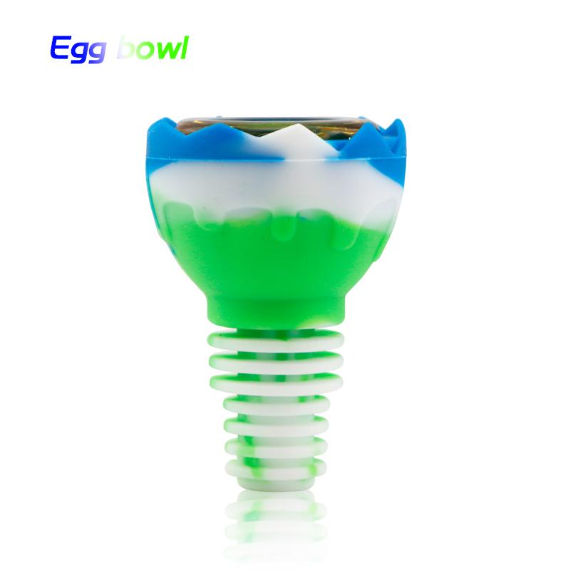 Waxmaid Egg (Silicone + Glass) Bowl