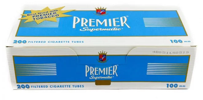 Premier Tubes Blue 100 mm (200ct)