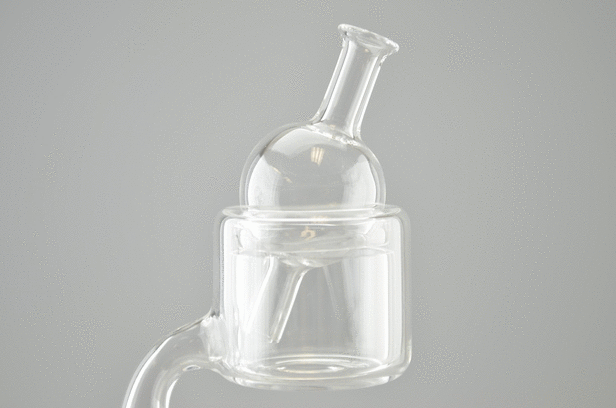 Colored Bubble Carb Cap
