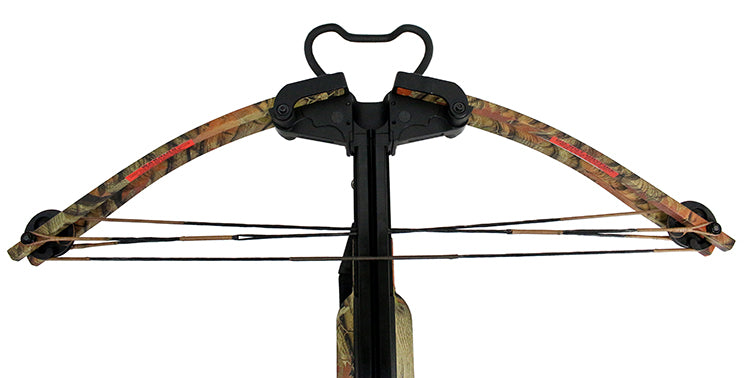 175 LBS Hunting Crossbow Package with Red Dot Scope Arrows Rope Cocking 285 FPS