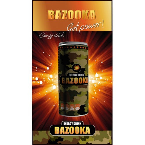 Bazooka Energy Drink 8oz (24ct)