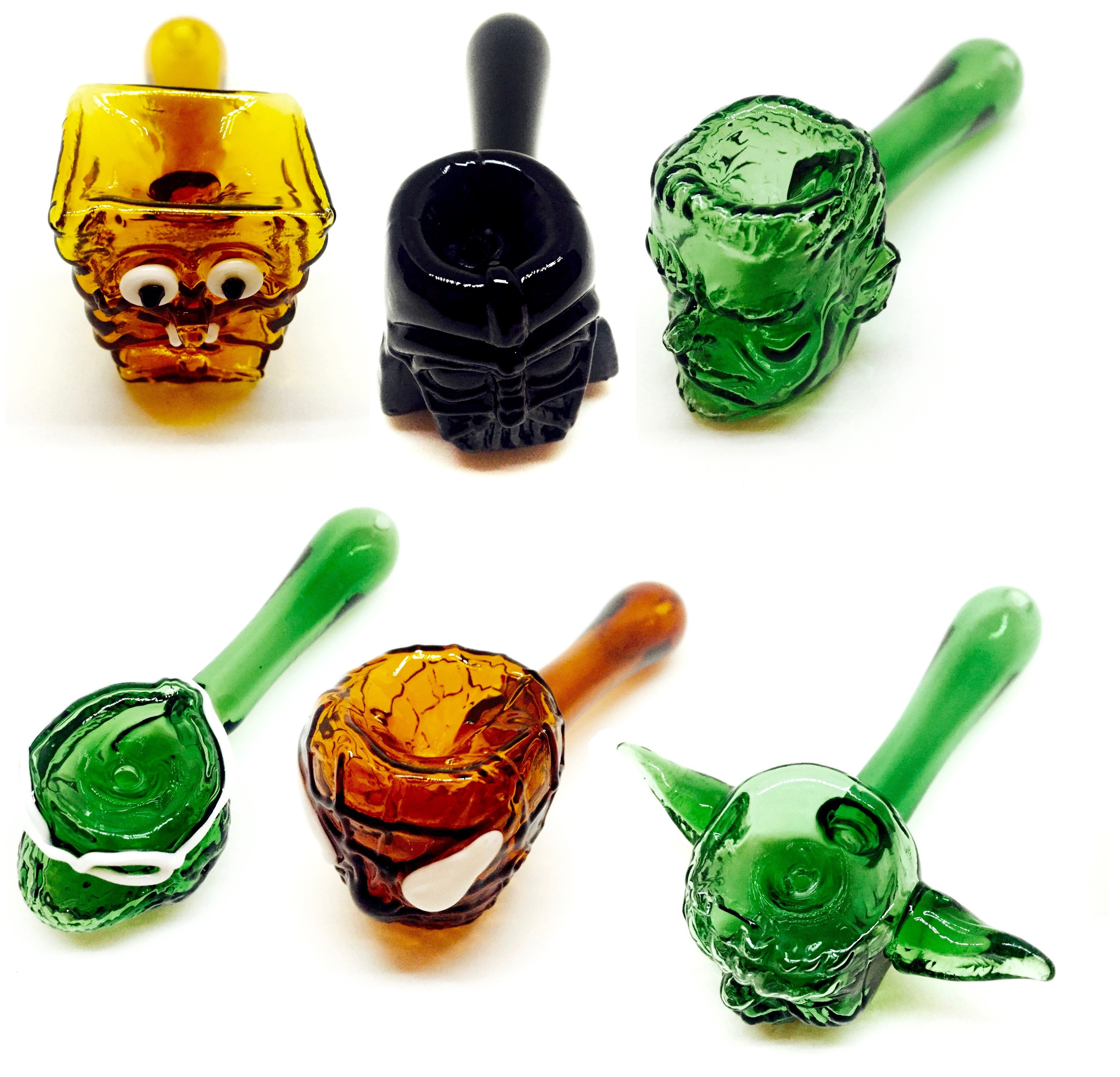 Character Glass Pipes