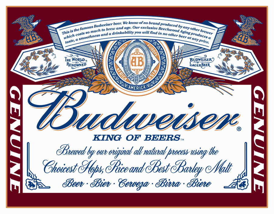 Budweiser - Label