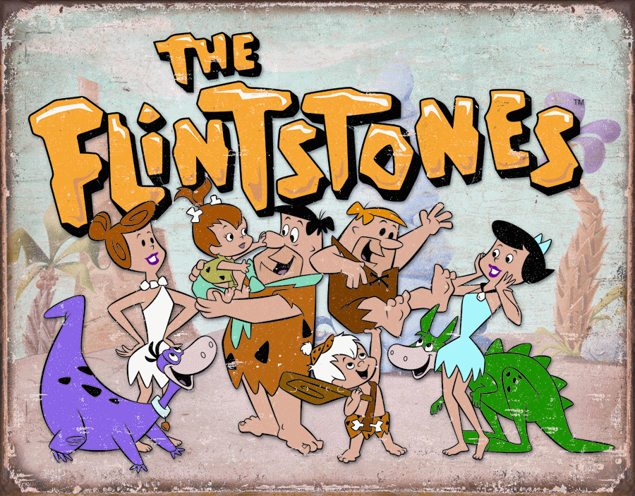 Flintstones Family Retro