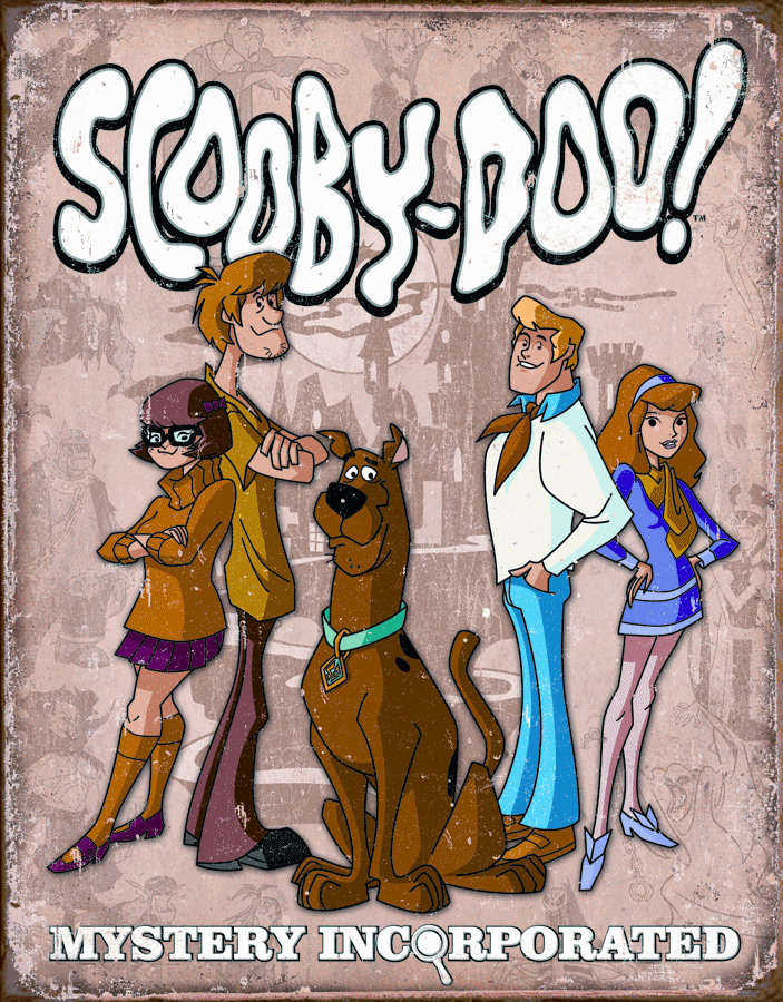 Scooby Doo Gang Retro