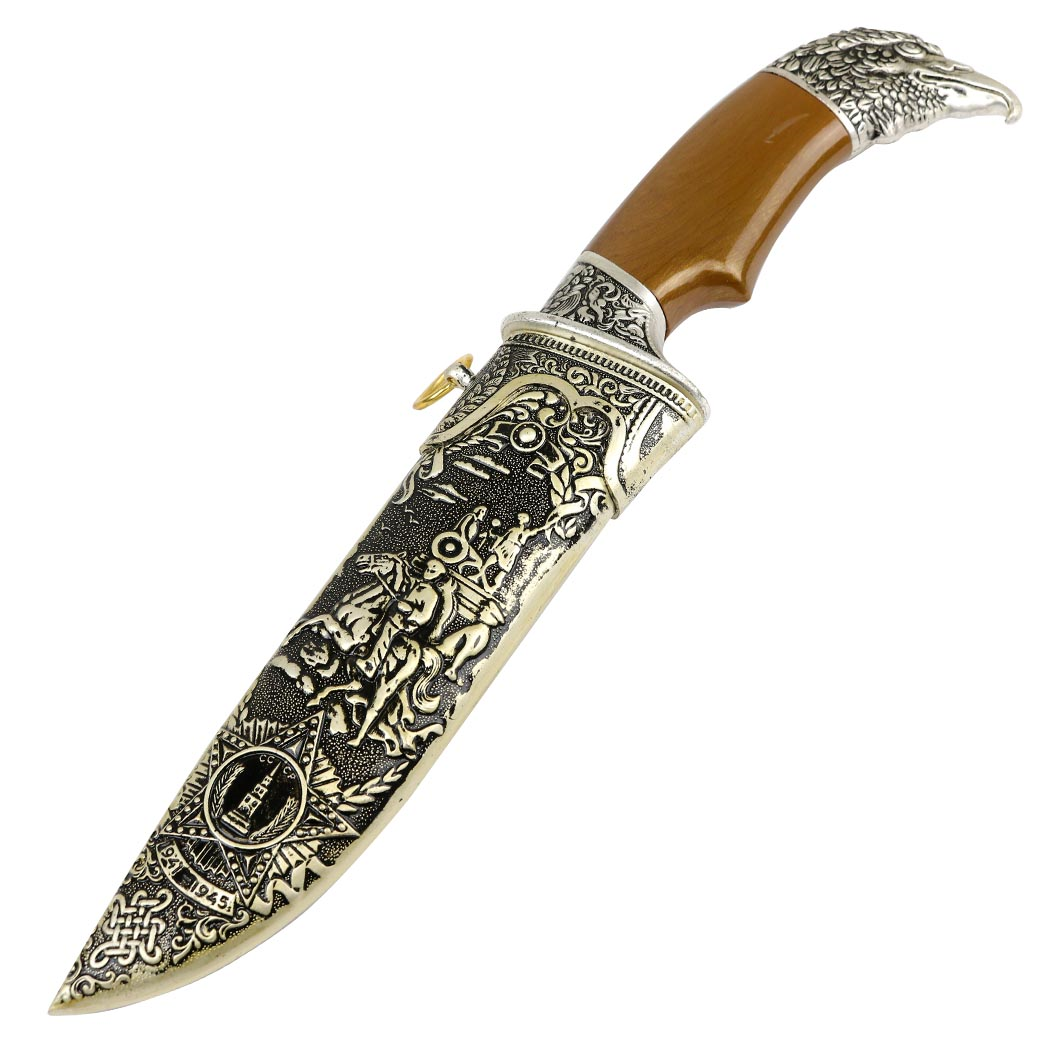 Defender 13" Medieval Dagger Roman Fantasy Daggers Stainless Steel Eagle Handle