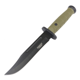 Defender-Xtreme 13" Tactical Hunting Knife ABS Handle 3CR13 Stainless Steel Green