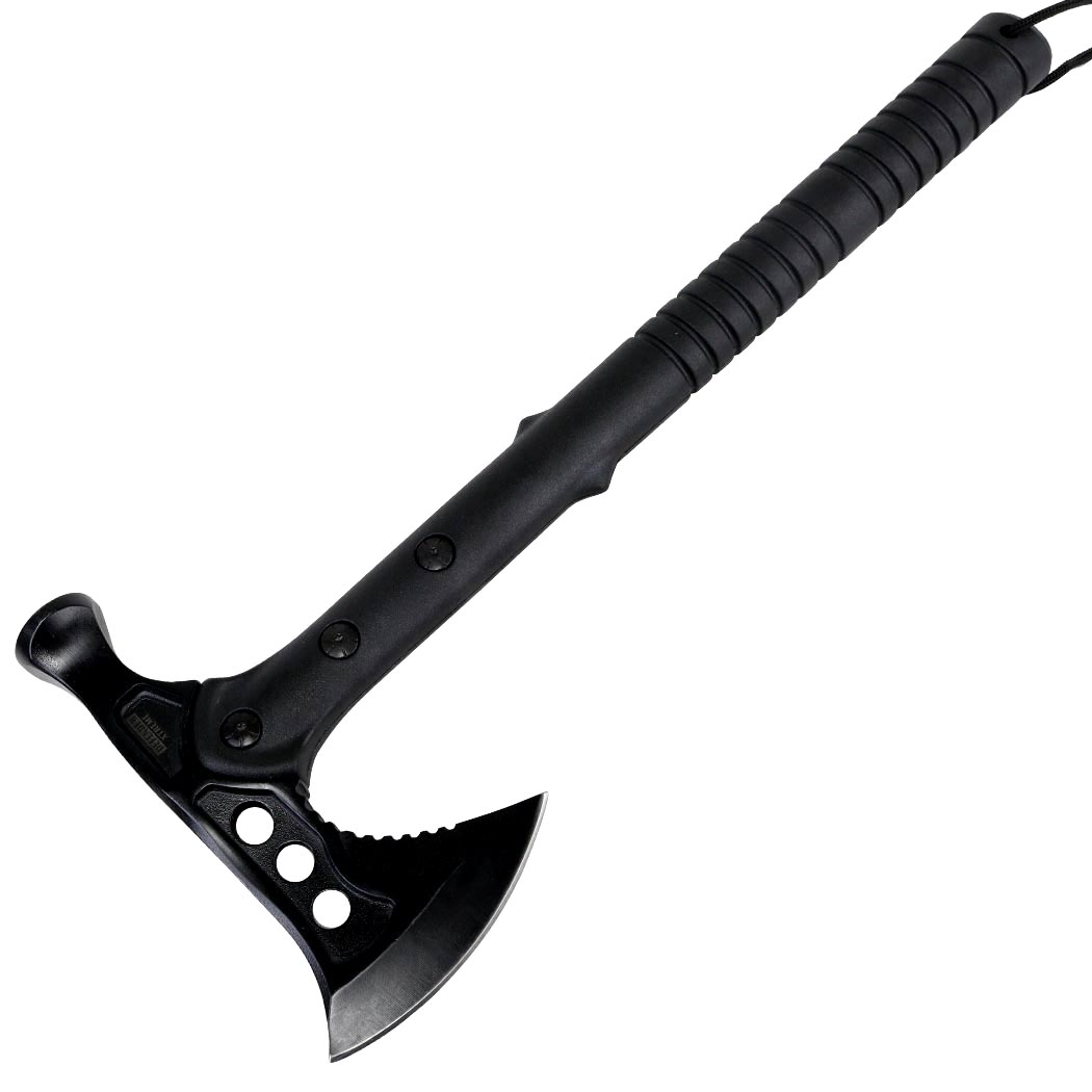 Defender-Xtreme 15" Black Tactical Axe Throwing Hammer Head Stainless Steel