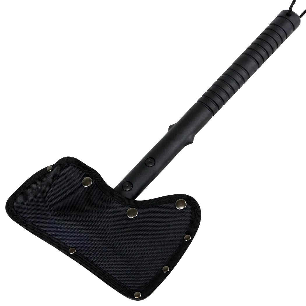 Defender-Xtreme 15" Black Tactical Axe Throwing Hammer Head Stainless Steel