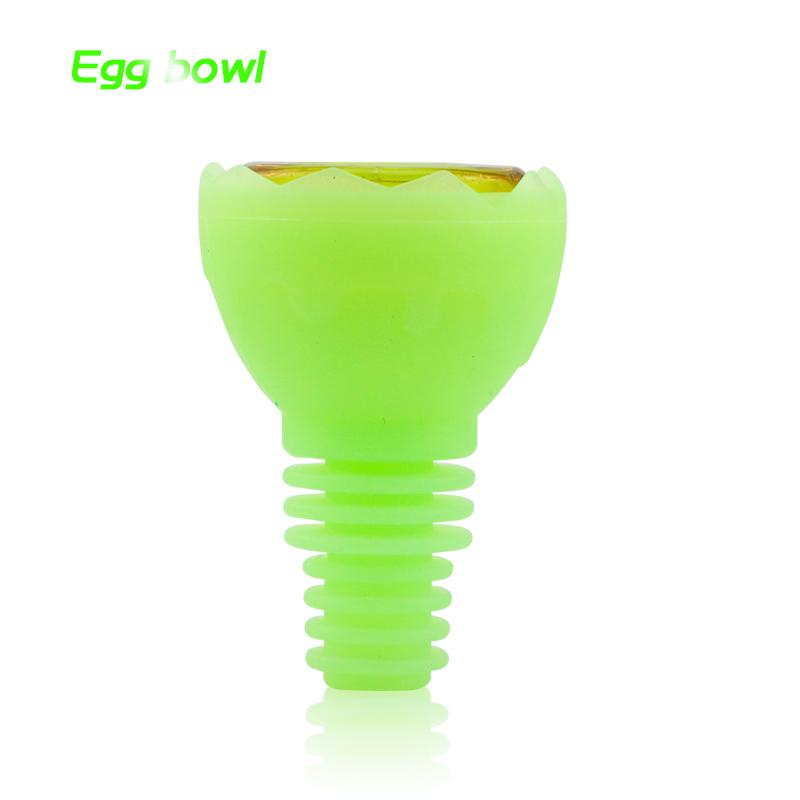 Waxmaid Egg (Silicone + Glass) Bowl