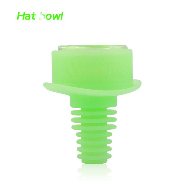 Waxmaid Hat (Silicone + Glass) Bowl