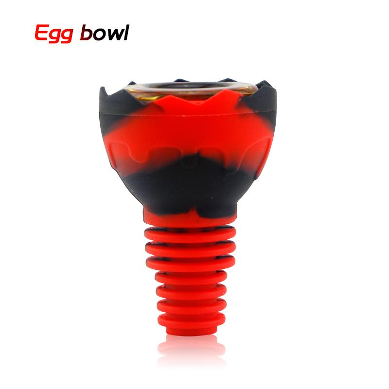 Waxmaid Egg (Silicone + Glass) Bowl