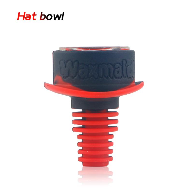 Waxmaid Hat (Silicone + Glass) Bowl