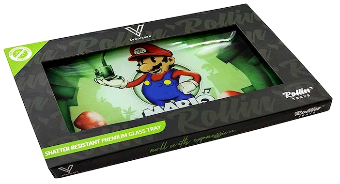 V. Syndicate Mario Smoke Sesh Glass Tray