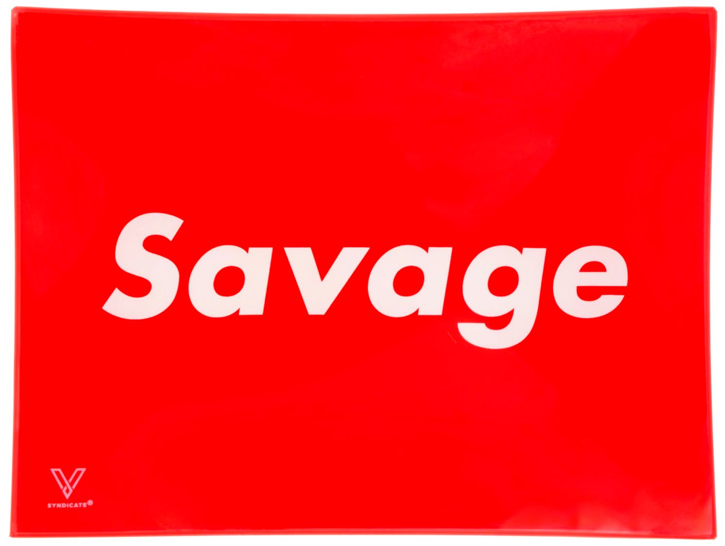V. Syndicate Savage Glass Tray