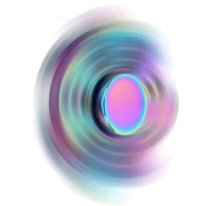 Rainbow Round Fidget Spinner