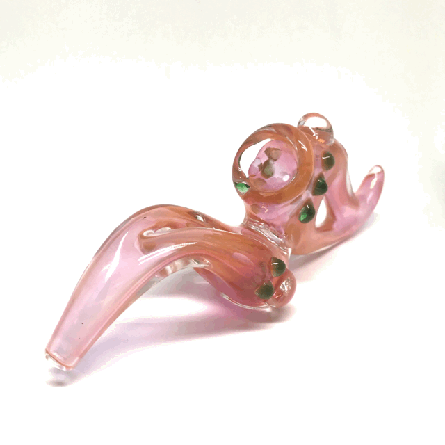 Special Design Gold Fume Glass Pipe