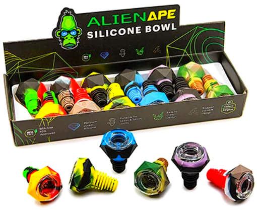 Alien Ape Silicone Diamond Bowl (12ct)