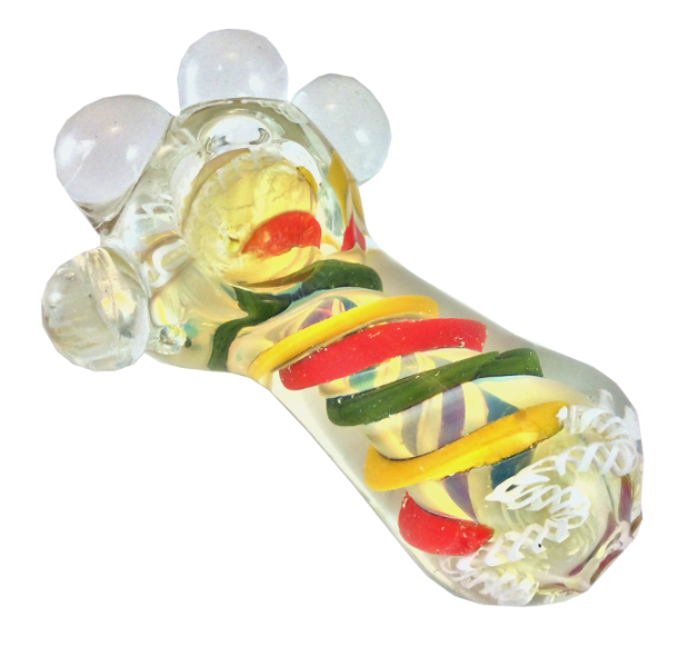 3.5" Thick Hand Pipe with Nubs