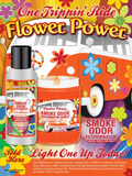 Candle for the Car Air Freshener - Flower Power