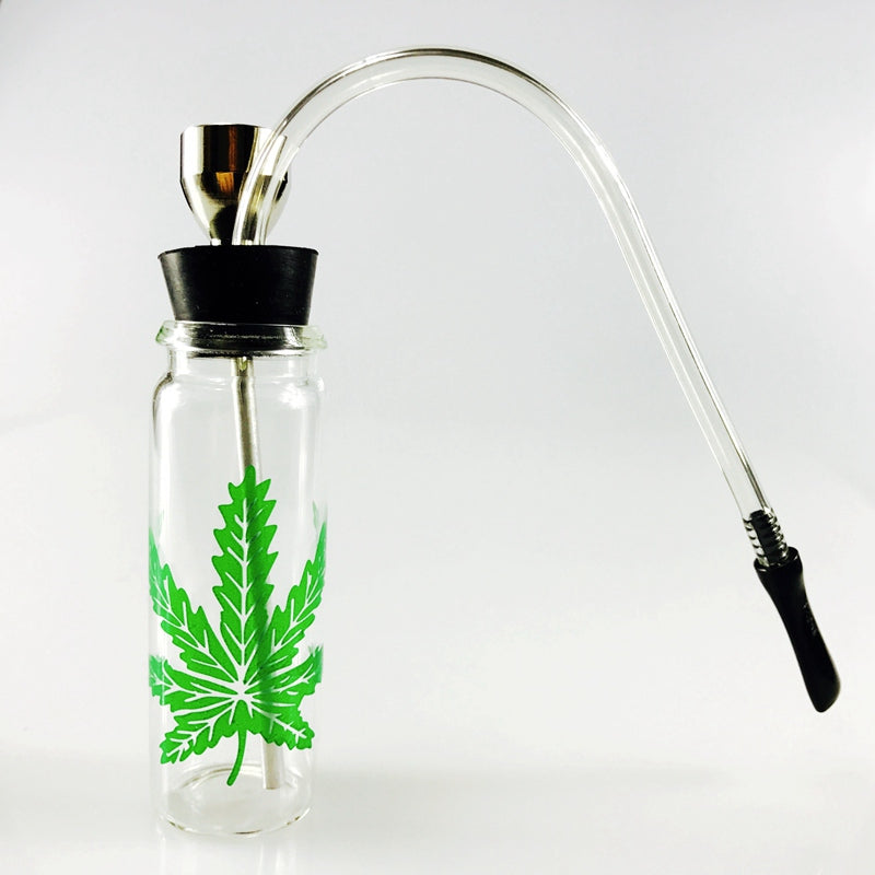 Glass Jar Pipe Large