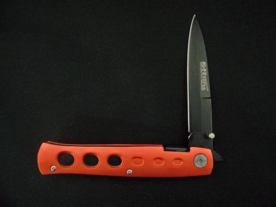 Red Switchblade Knife