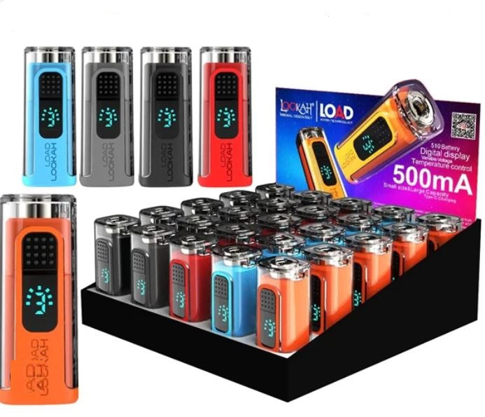 LOOKAH LOAD 510 VAPE PEN BATTERY 25CT