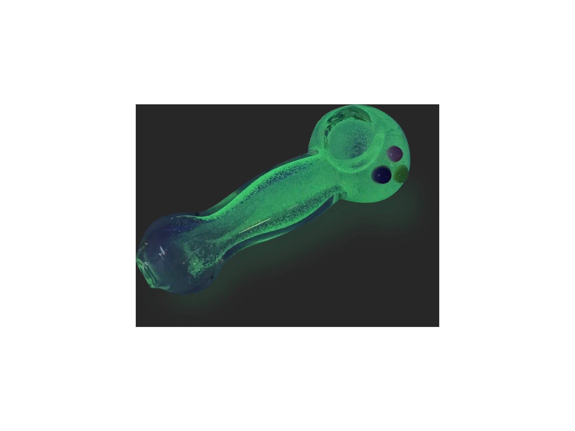 3" Glow in the Dark Hand Pipe