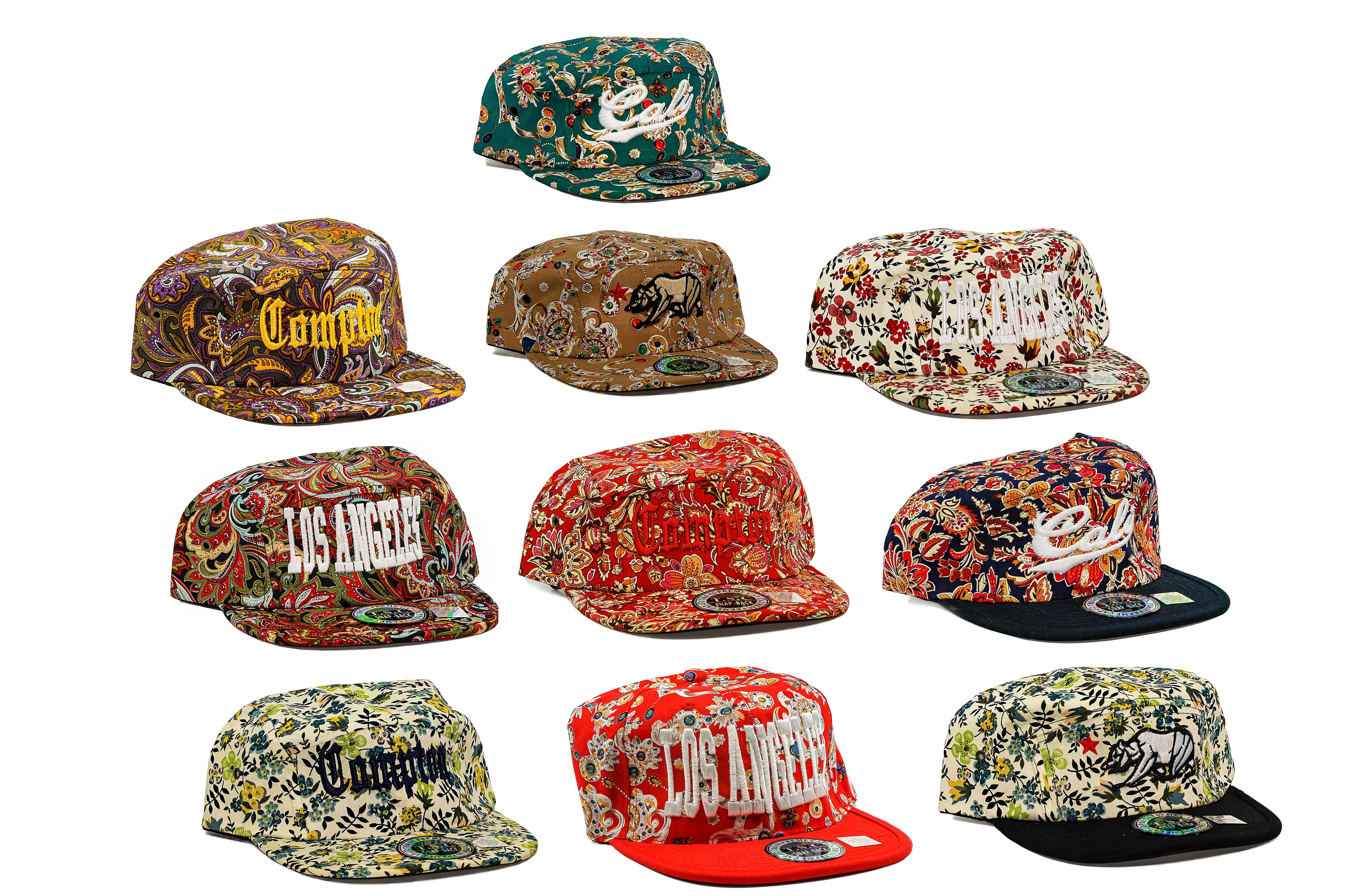 Floral Snapback hat