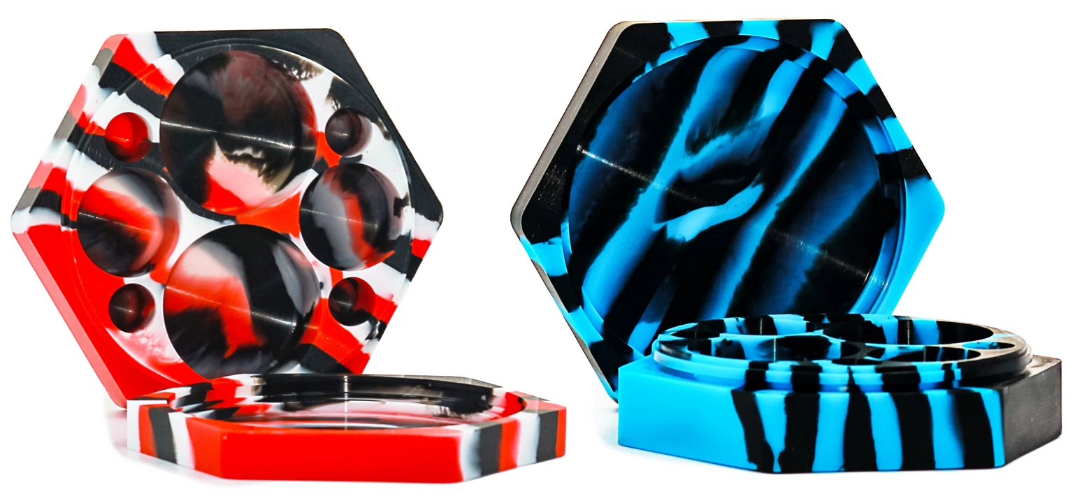 Silicone Hexagon Container