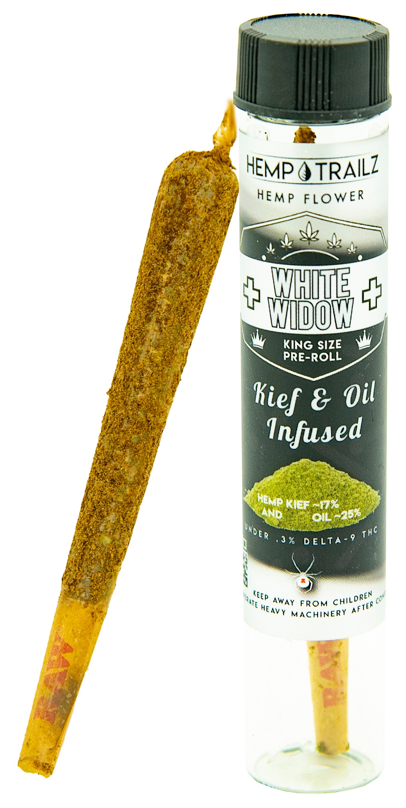 Trailz Flower King Size Oil Infused Prerolls