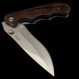 Comfort Grip Wood Handle Knife