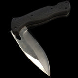 Black Ridged Knife
