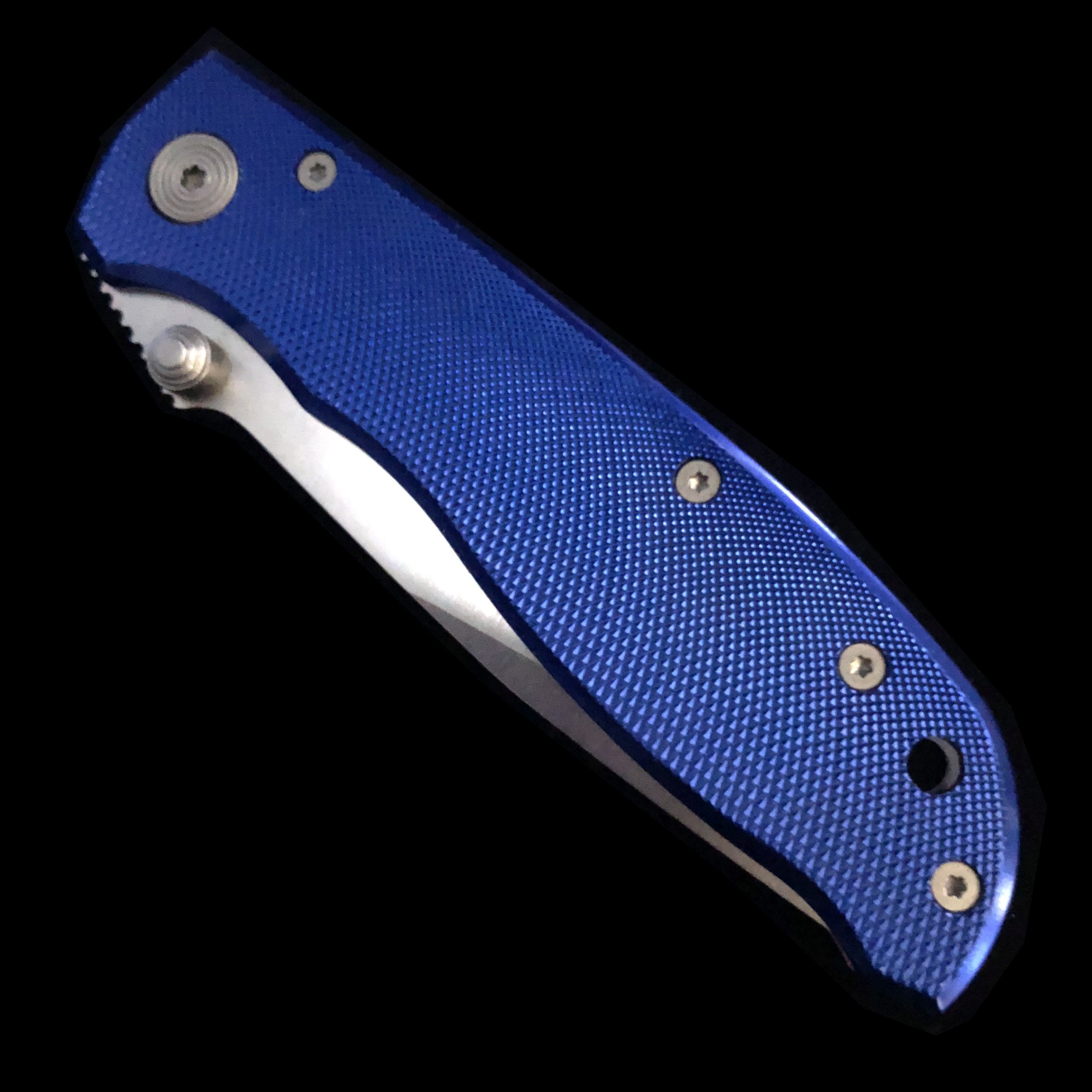 Cobalt Blue Handle Knife