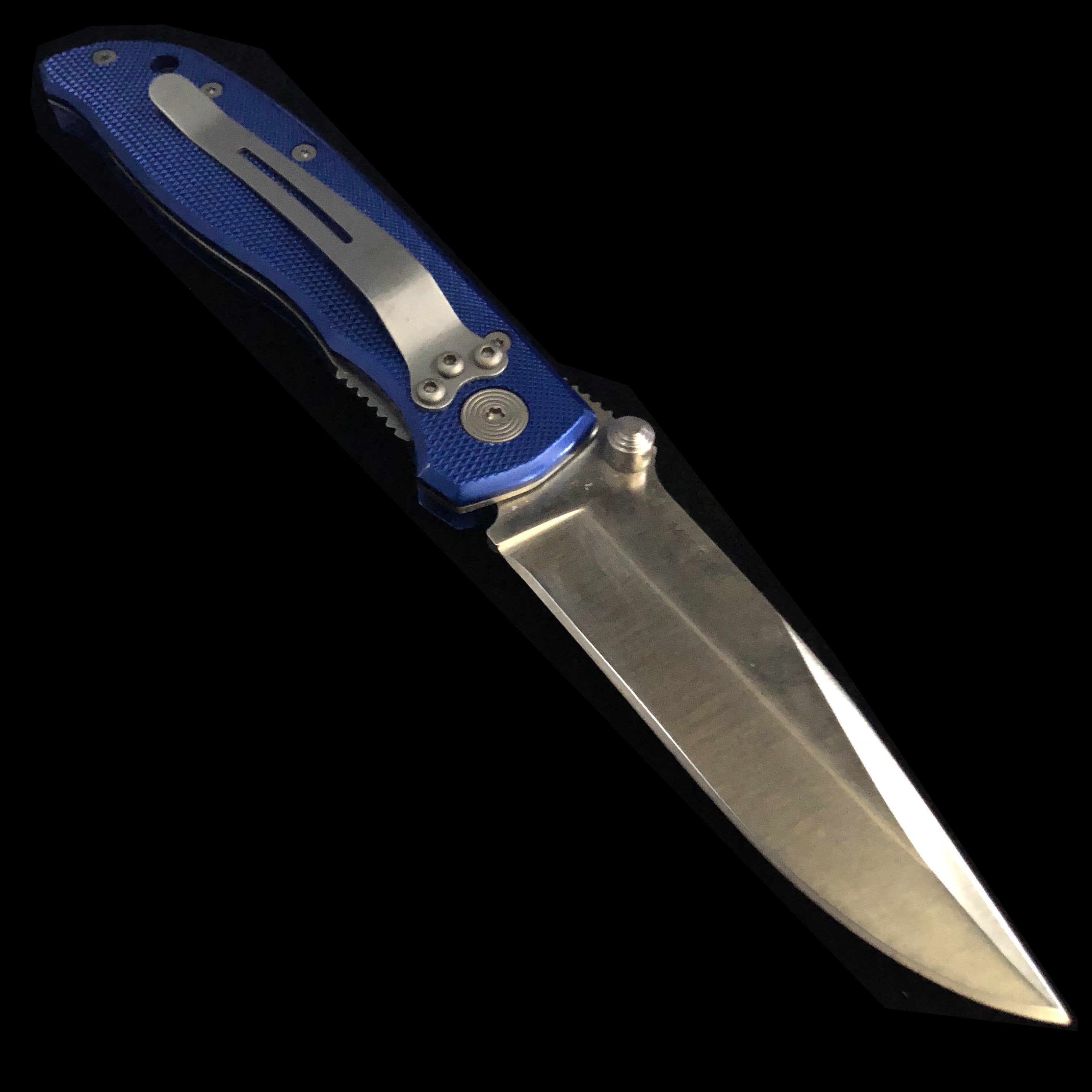 Cobalt Blue Handle Knife