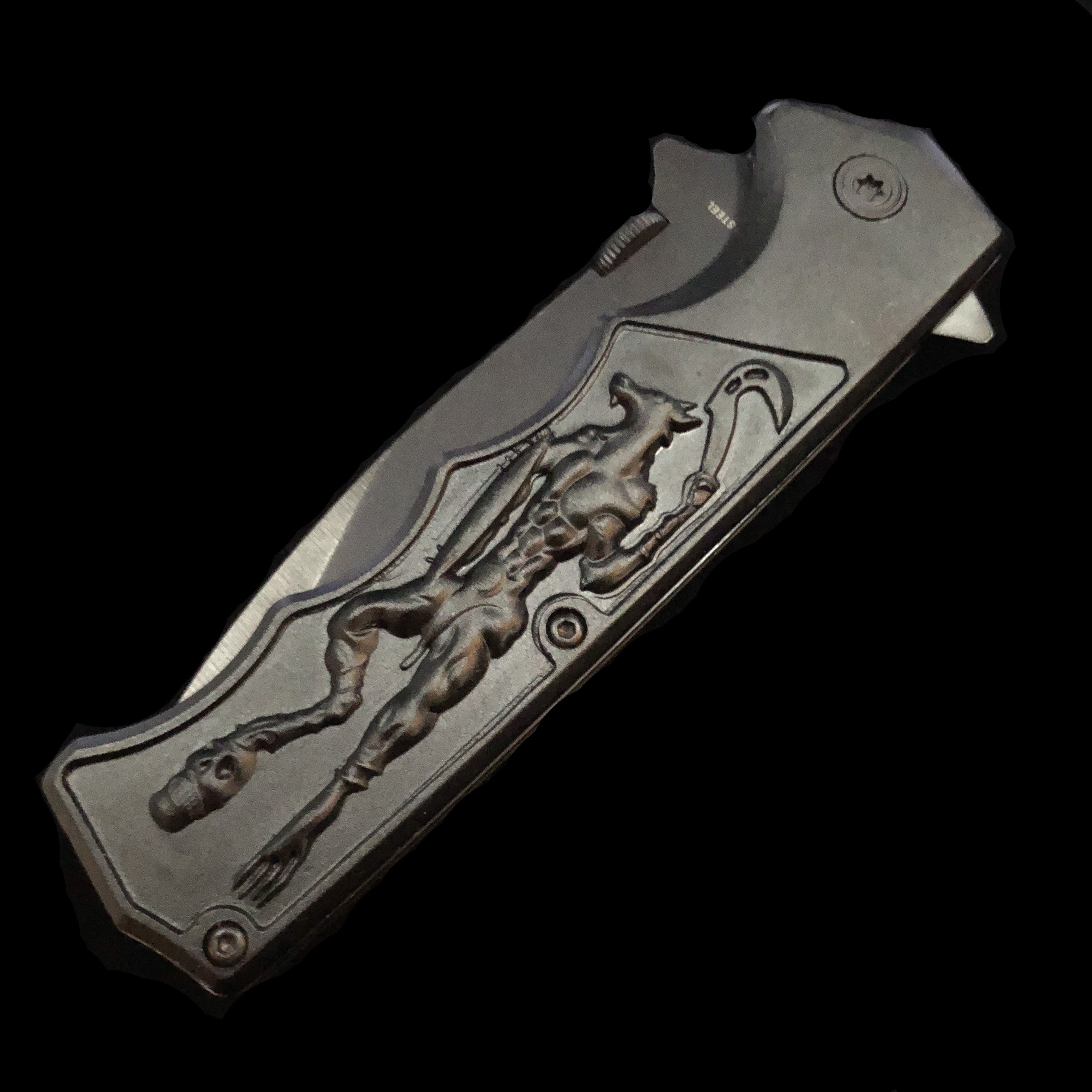 Black Mythical Creature Knife