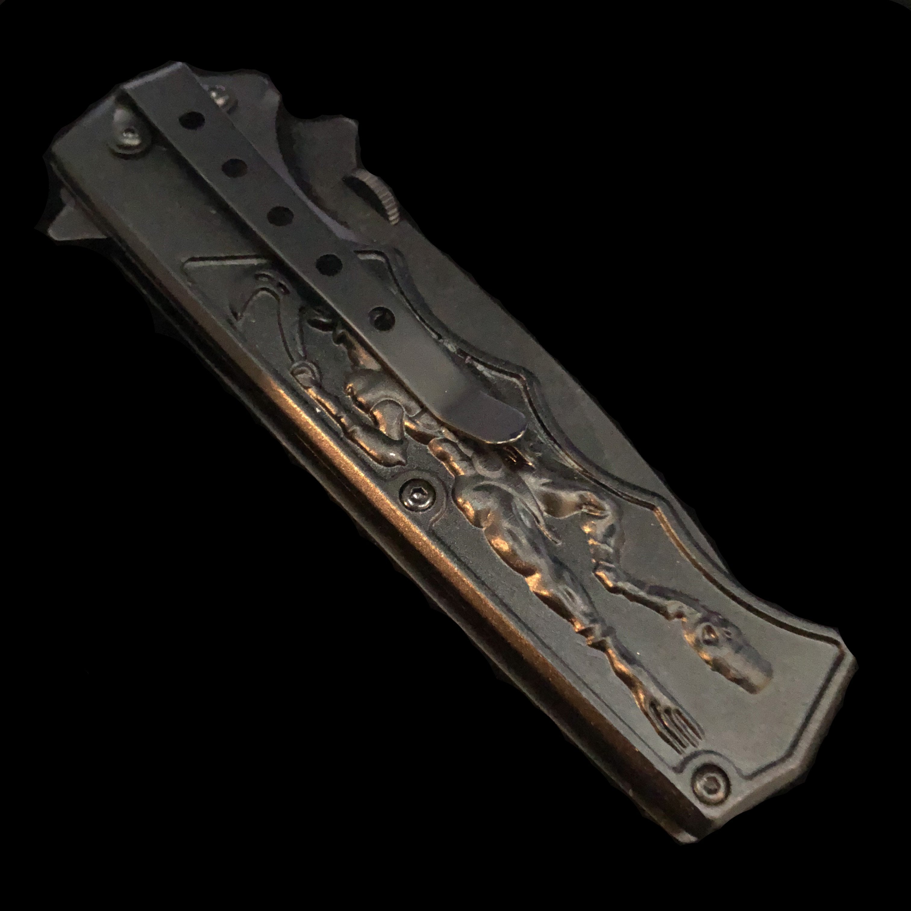 Black Mythical Creature Knife