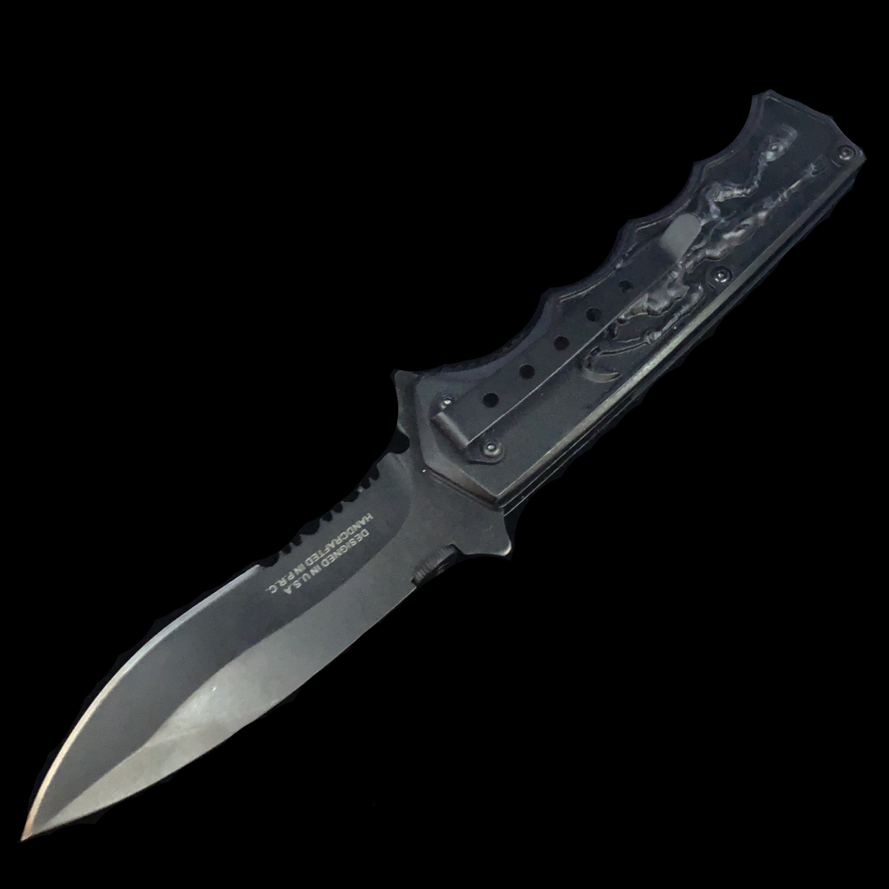 Black Mythical Creature Knife