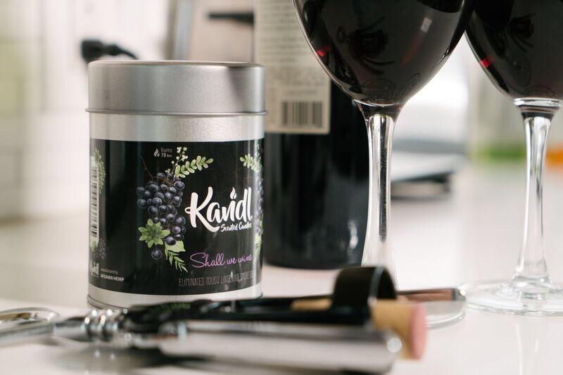 Buy 1 get 1 free Kandl Smoke Odor Eliminating Scented Candle by Afghan Hemp