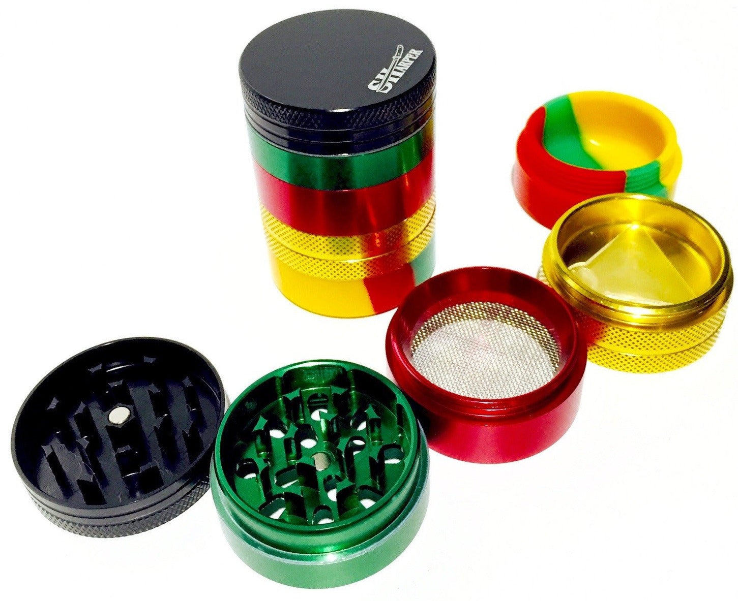 Silicone Jar Sharper Grinder - (40mm)