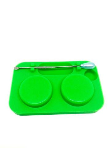 Silicone Container Boom Box w/ Tool + Stand